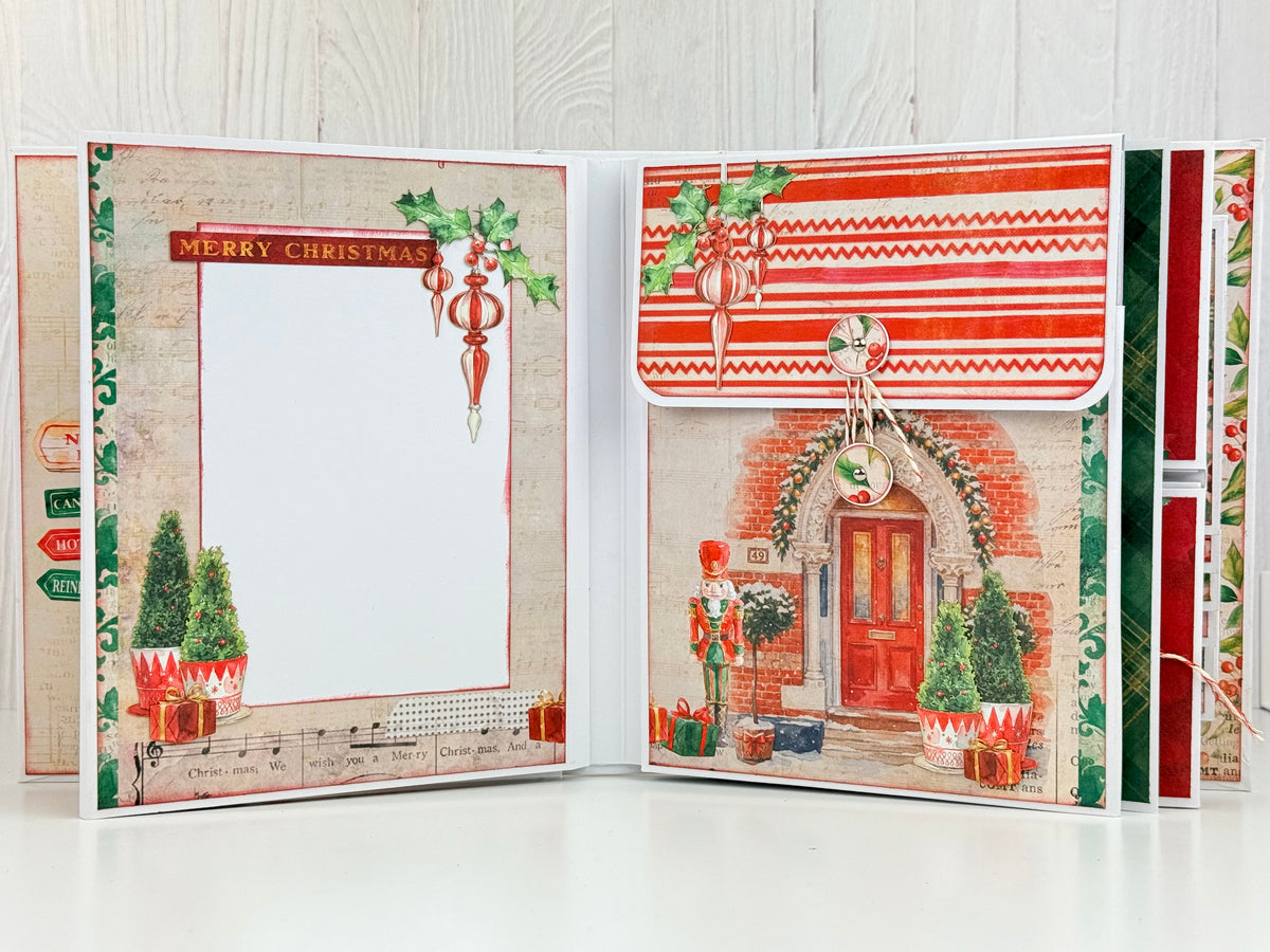 ***Pre-Order*** 49 and Market - Santa's Winter Village Album Kit by Nikki Sher