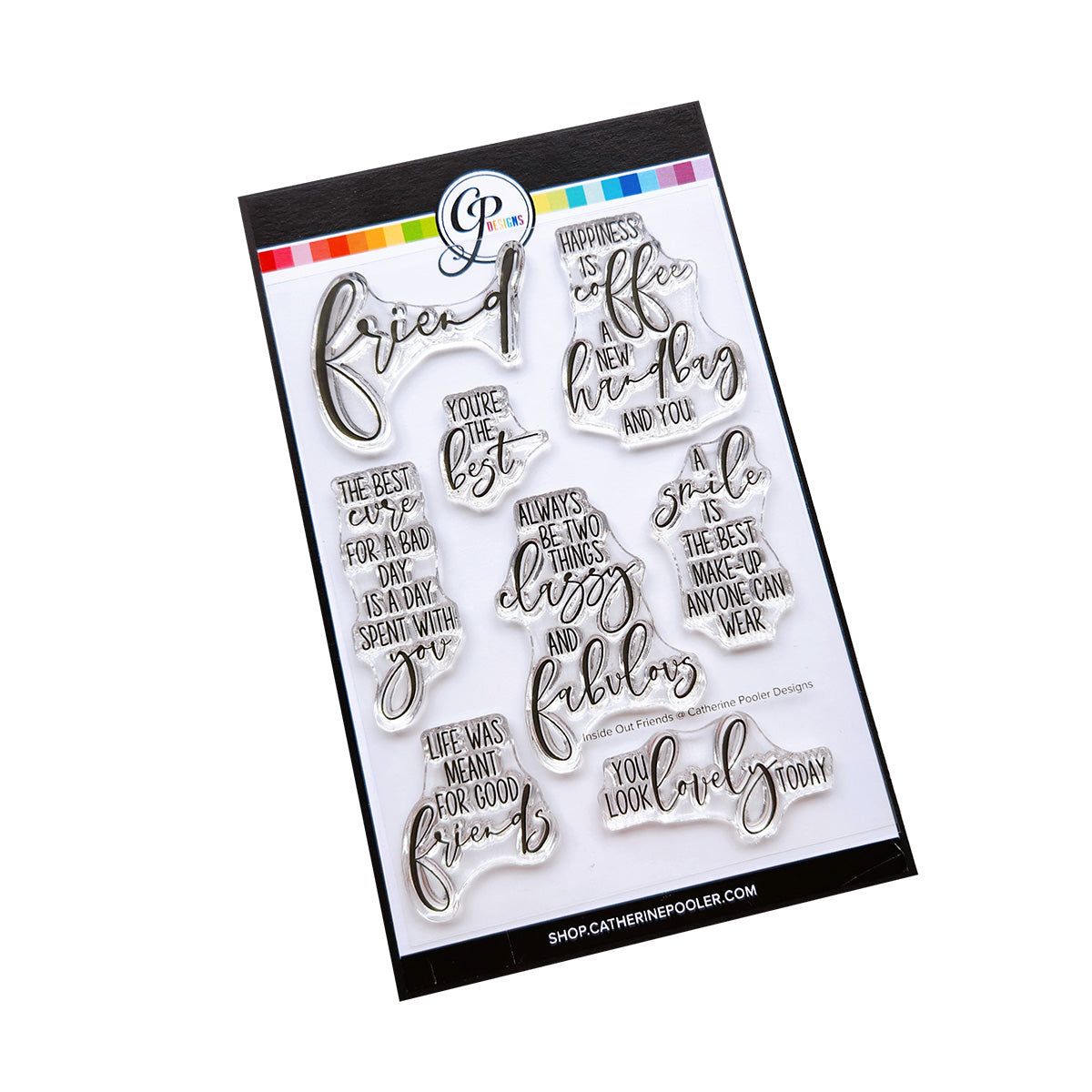 Catherine Pooler - Inside Out Friends Sentiments Stamp Set