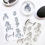 Catherine Pooler - Inside Out Friends Sentiments Stamp Set