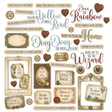 ***Pre-Order*** 49 and Market - Chronicles of Oz - Chipboard Set