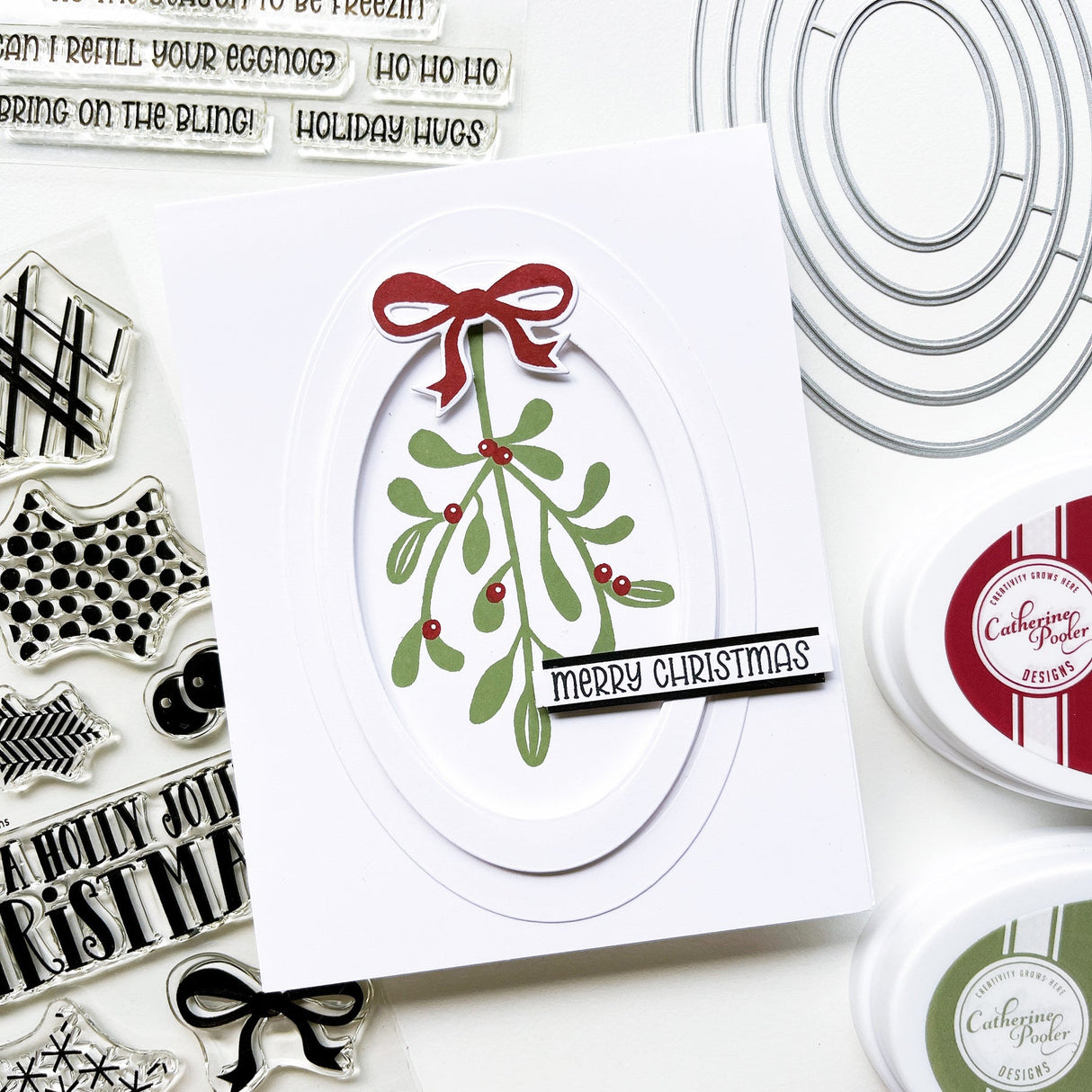 Catherine Pooler - Holiday One Liner Sentiments Stamp Set