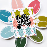 Catherine Pooler - Holly Jolly Layered Word Die