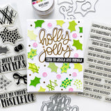 Catherine Pooler - Holly Jolly Layered Word Die