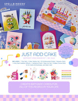 Spellbinders - Just Add Cake Birthday Cardmaking Kit