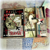 Sizzix - Thinlits Die Set 45PK Vault World Travel by Tim Holtz