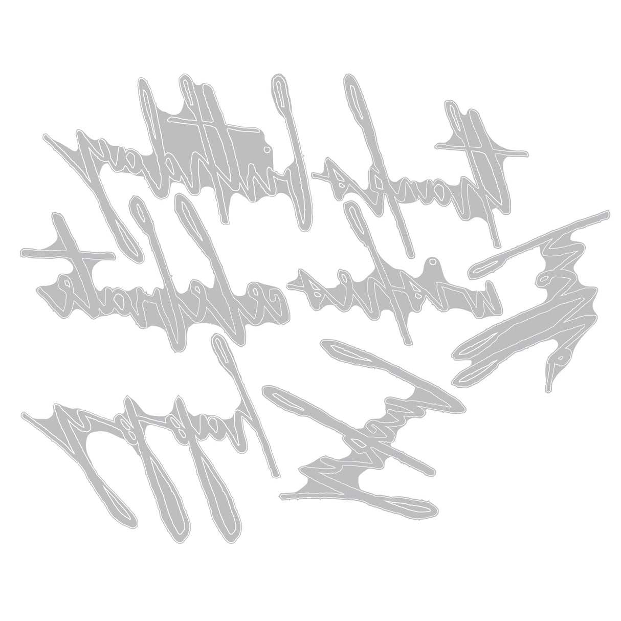 Sizzix - Thinlits Die Set 7PK Handwritten Celebrate by Tim Holtz