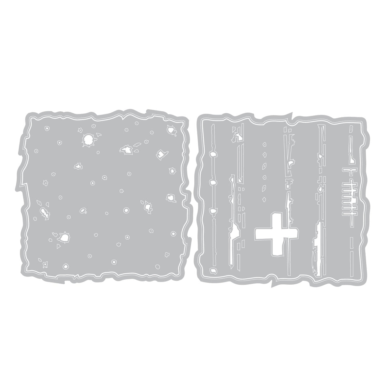 Sizzix - Thinlits Die Set 4PK - Paper Cutz #1 by Seth Apter