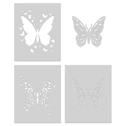 Hero Arts - Butterflies Layering Stencils