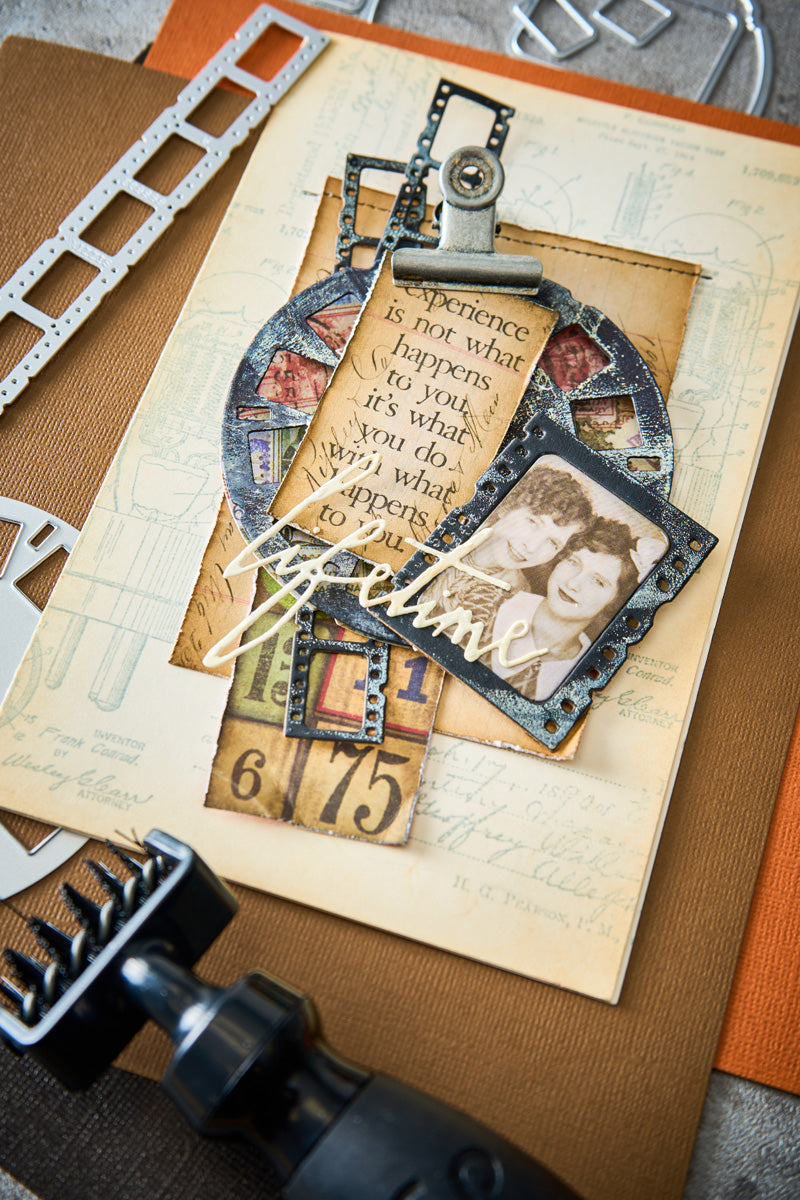 Sizzix - Thinlits Die Set 7PK Handwritten Journey by Tim Holtz