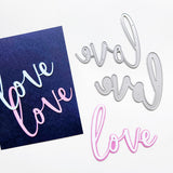 Catherine Pooler - Layered Love Word Die
