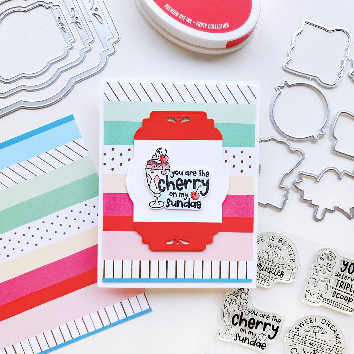 Catherine Pooler - Life is Better with Sprinkles Stamp & Die Bundle