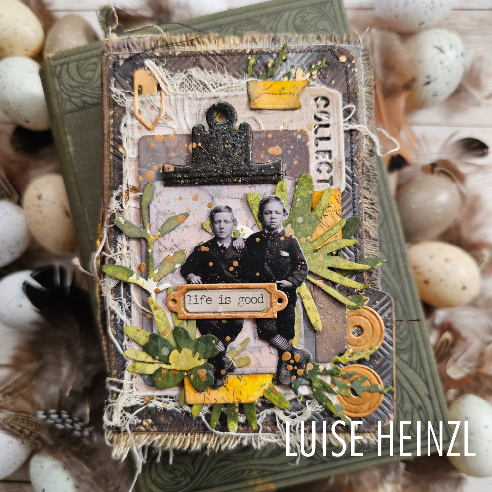 Sizzix - Multi Level Textured Impressions Embossing Folder Vault Flourish by Tim Holtz