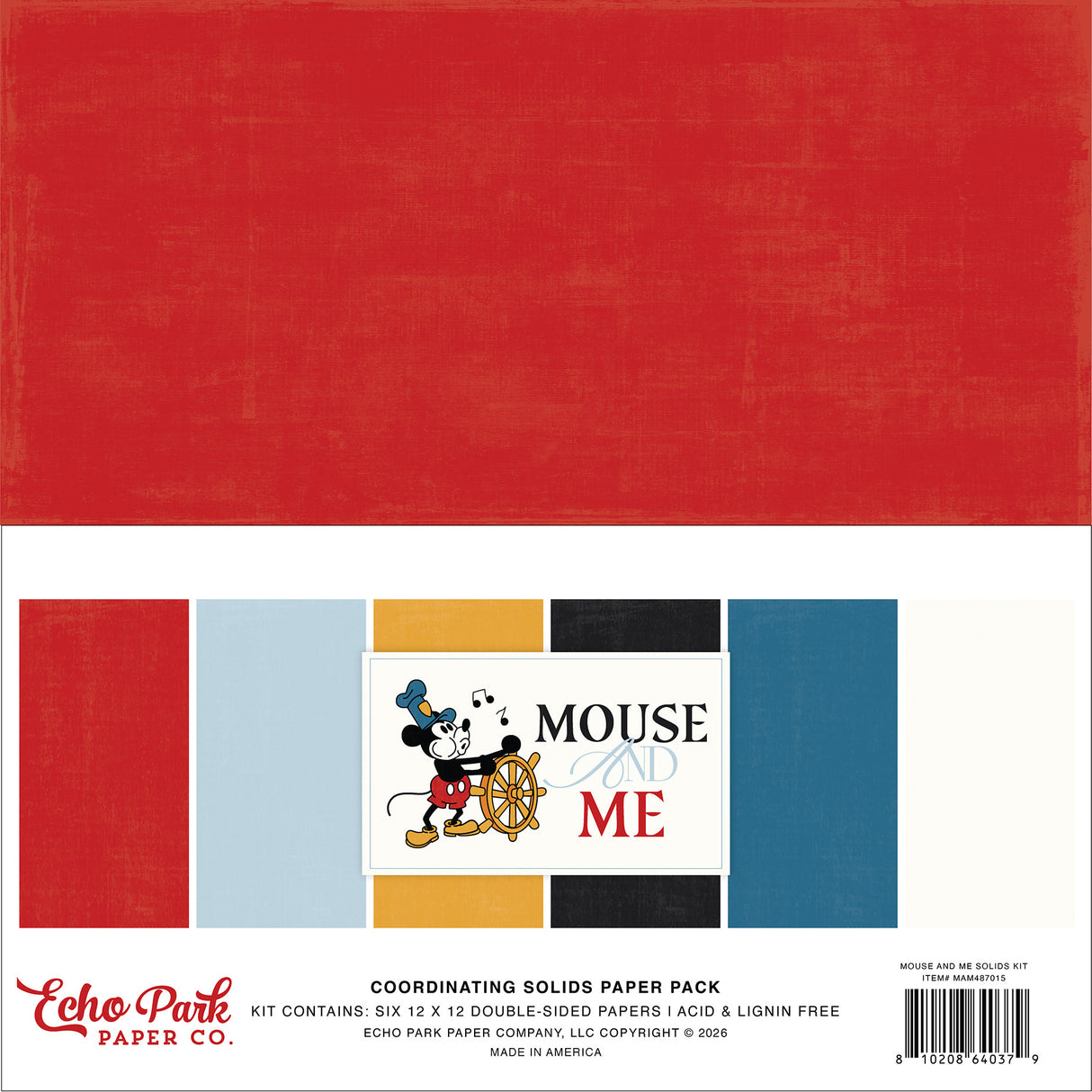 Echo Park - Mouse And Me - Solids Kit