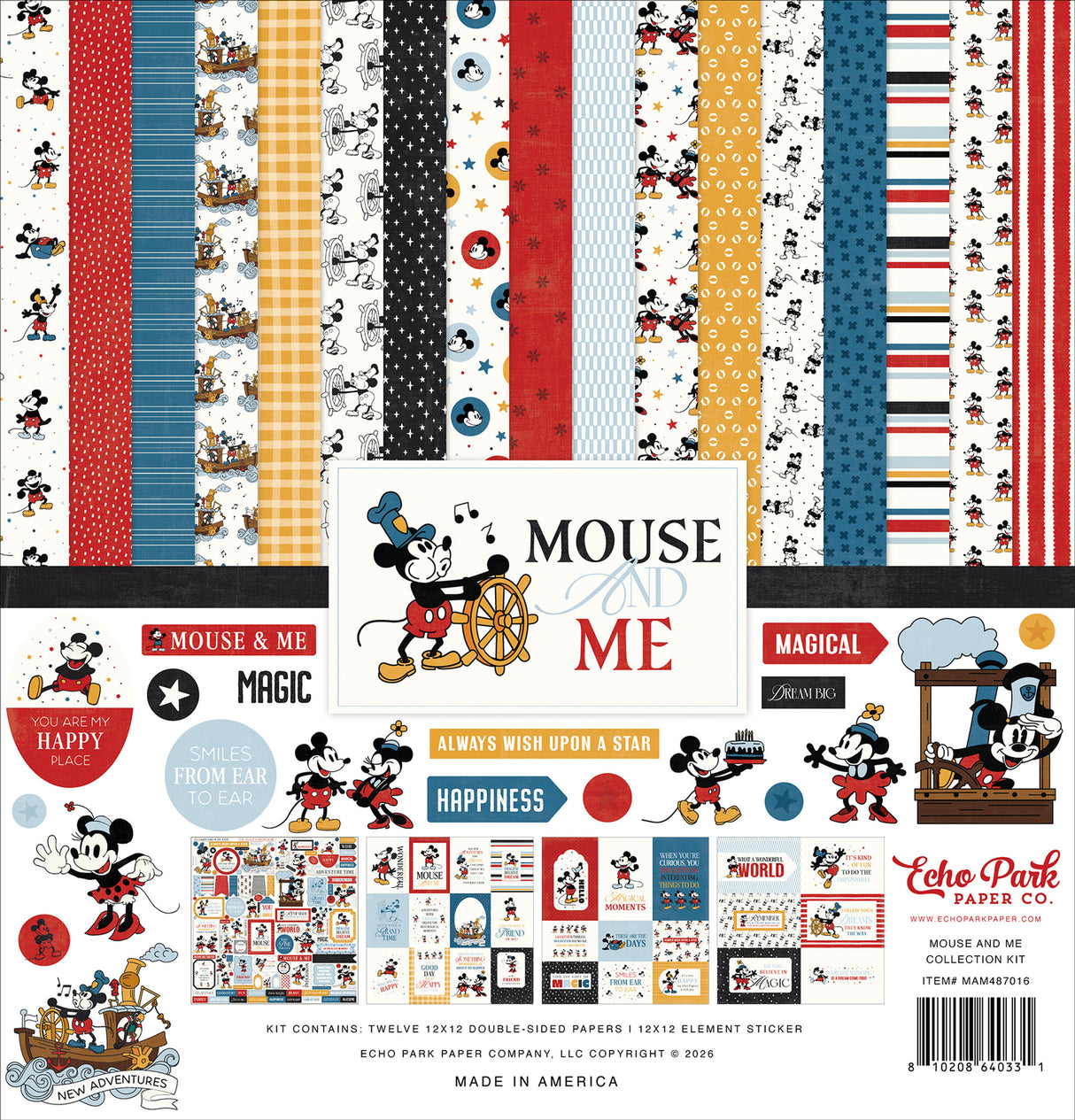 Echo Park - Mouse And Me - Collection Kit