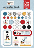 ***Pre-Order*** Echo Park - Mouse And Me - Decorative Brads