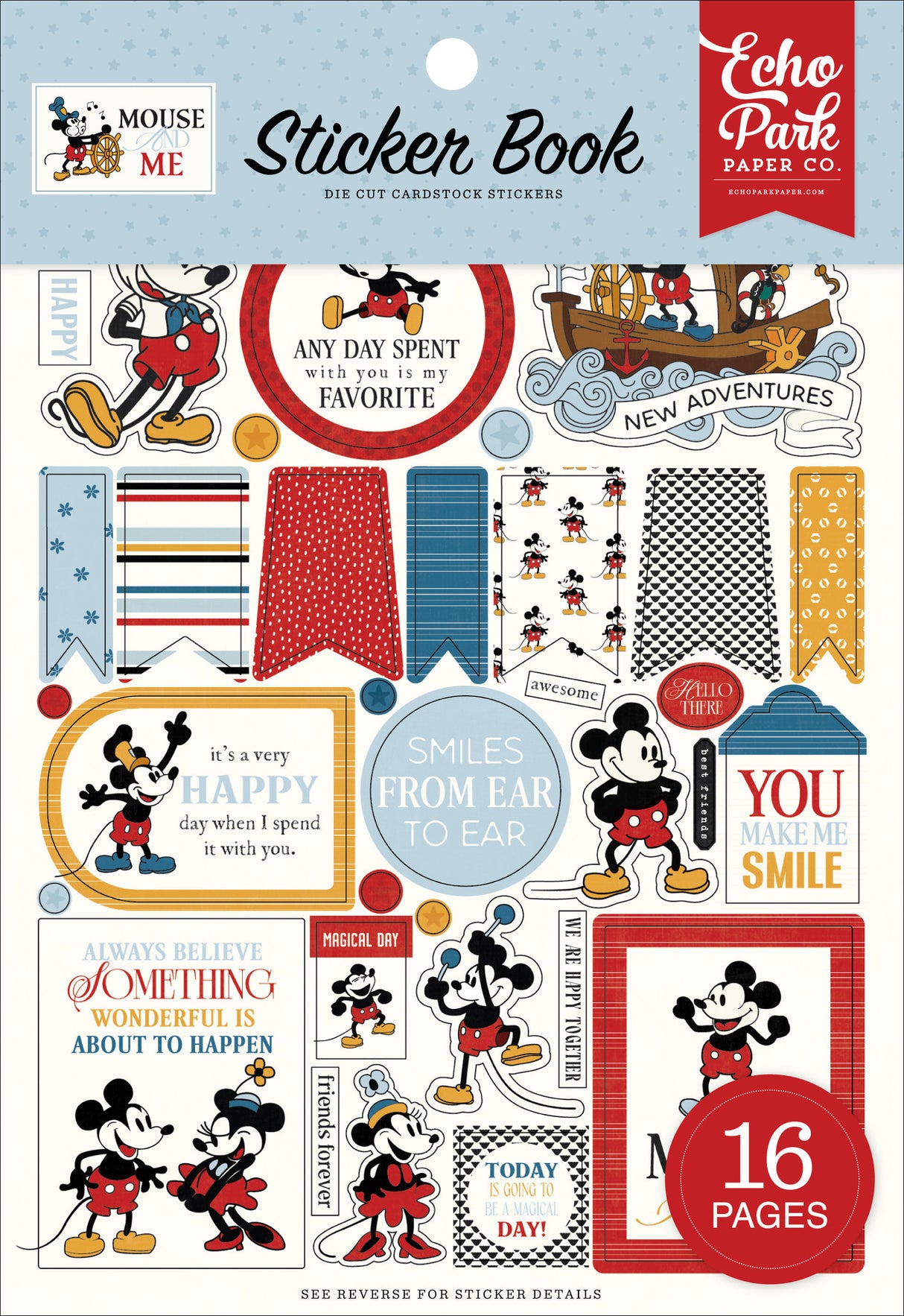Echo Park - Mouse And Me - Sticker Book