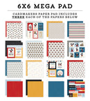 ***Pre-Order*** Echo Park - Mouse And Me - Cardmakers 6X6 Mega Pad