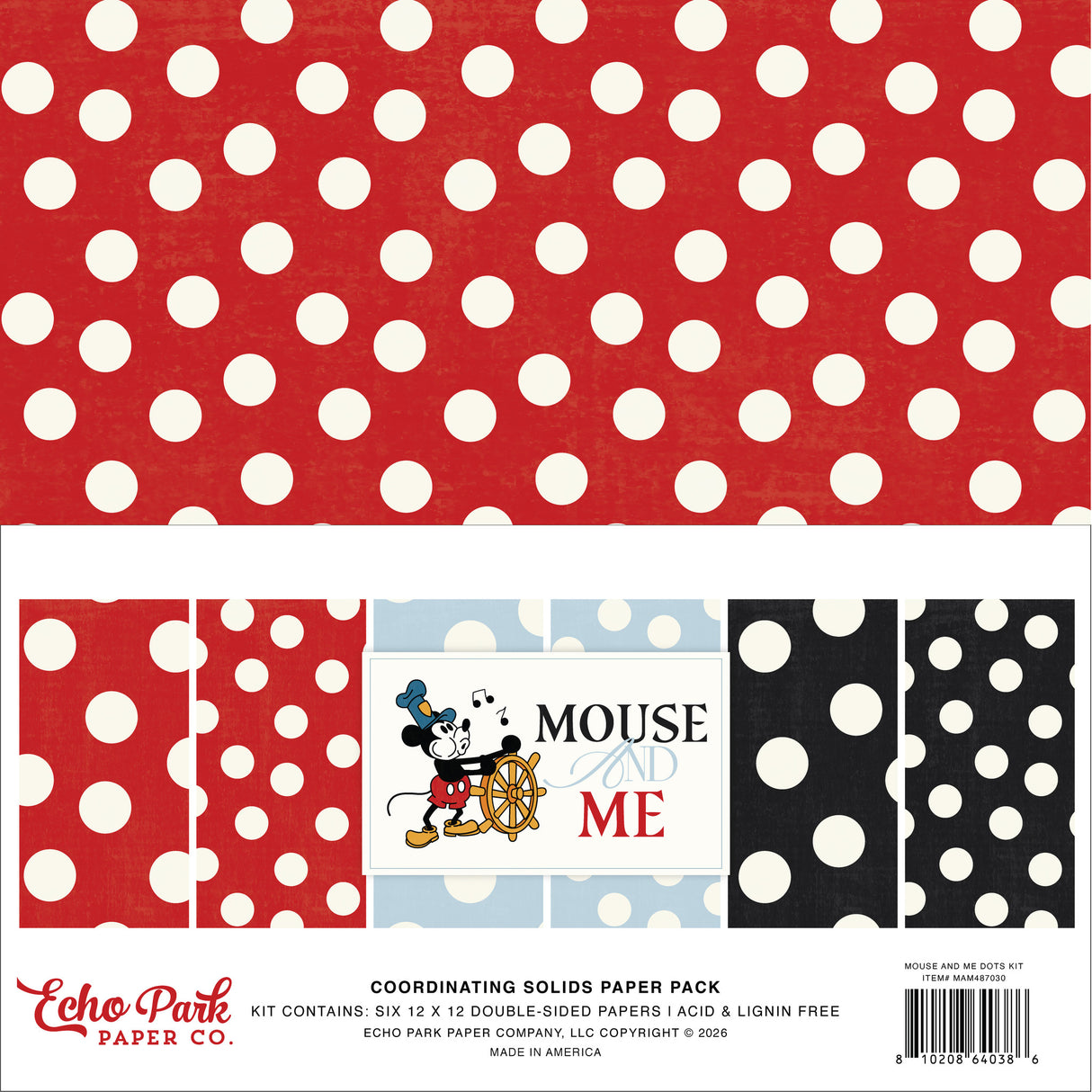 Echo Park - Mouse And Me - Dots Kit