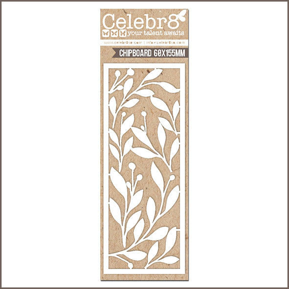 Celebr8 - Chipboard - Mini Card Leave Pack