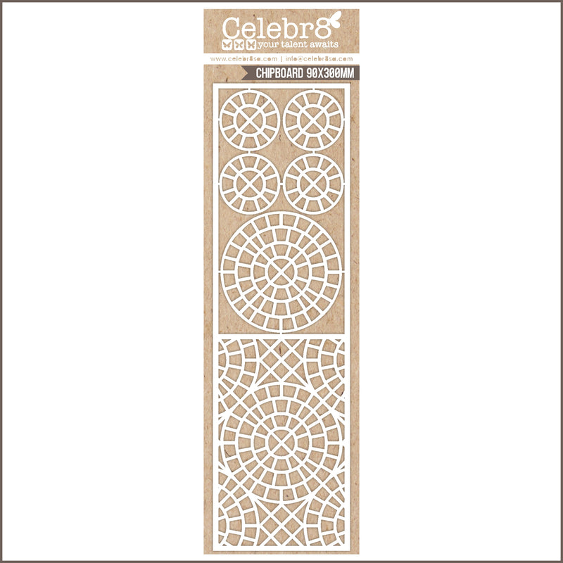 Celebr8 - Chipboard - Tile Mesh Pattern