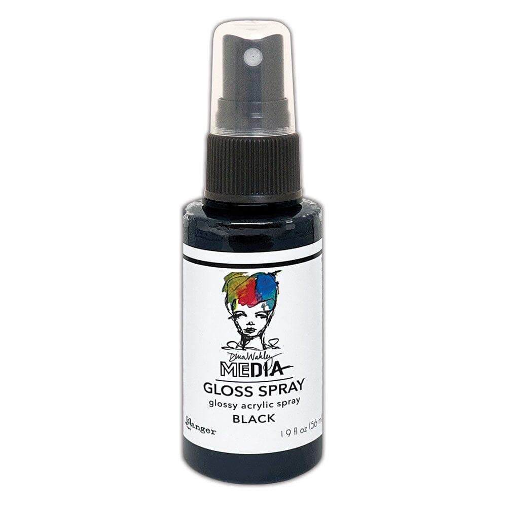 Dina Wakley - Gloss Spray - Black