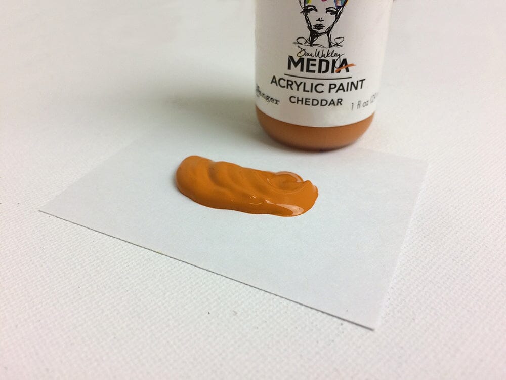 Dina Wakley - Acrylic Paint - Cheddar