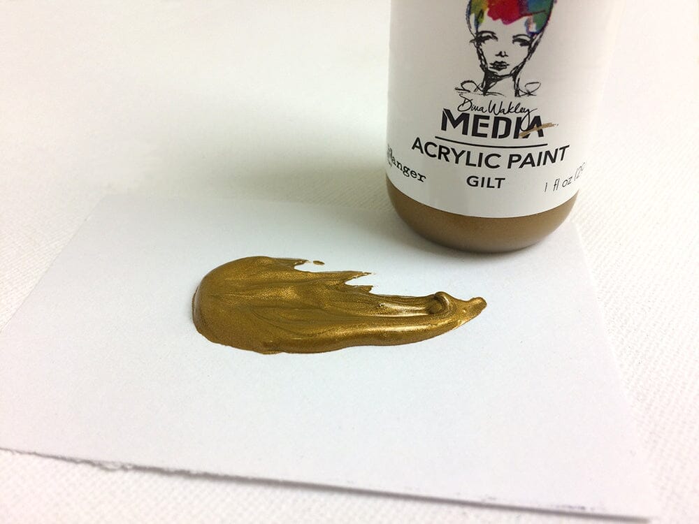 Dina Wakley - Acrylic Paint - Gilt