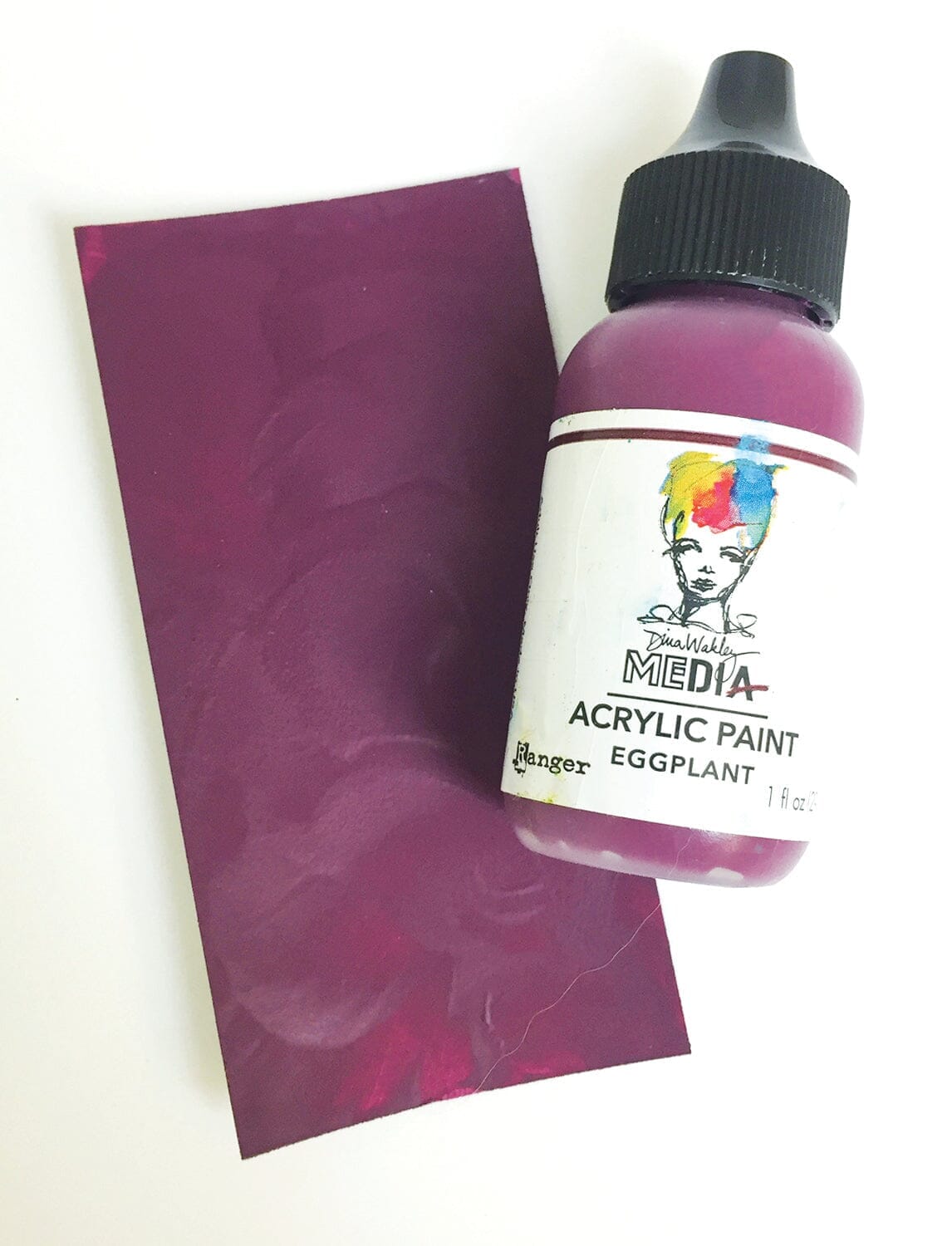 Dina Wakley - Acrylic Paint - Eggplant
