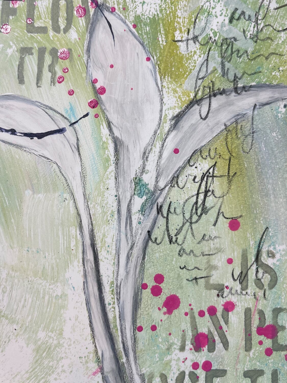 Dina Wakley - Acrylic Paint - Sage