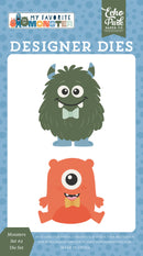 ***Pre-Order*** Echo Park - My Favorite Monster - Medium Die Set - Monsters Set