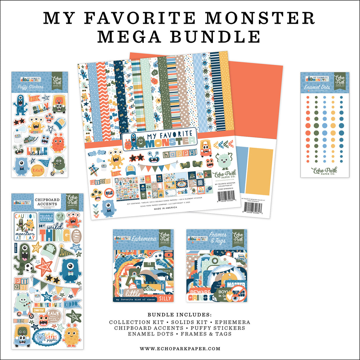Echo Park - My Favorite Monster - Mega Bundle