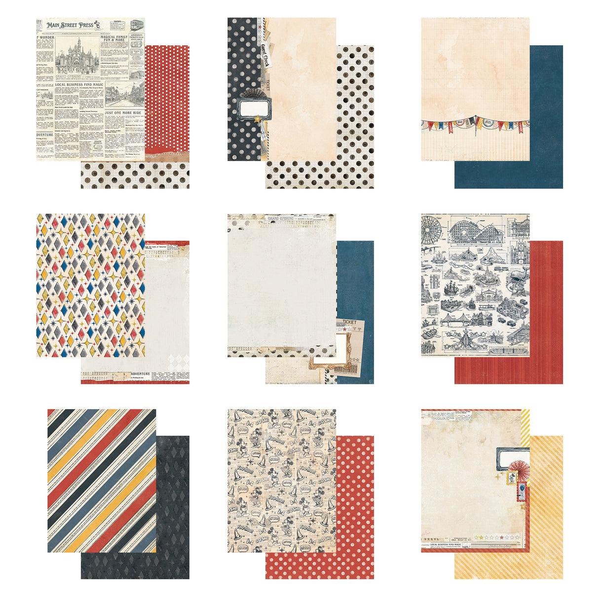 ***Pre-Order*** 49 And Market - Mouse & Co. - Collection Pack 6"X8"