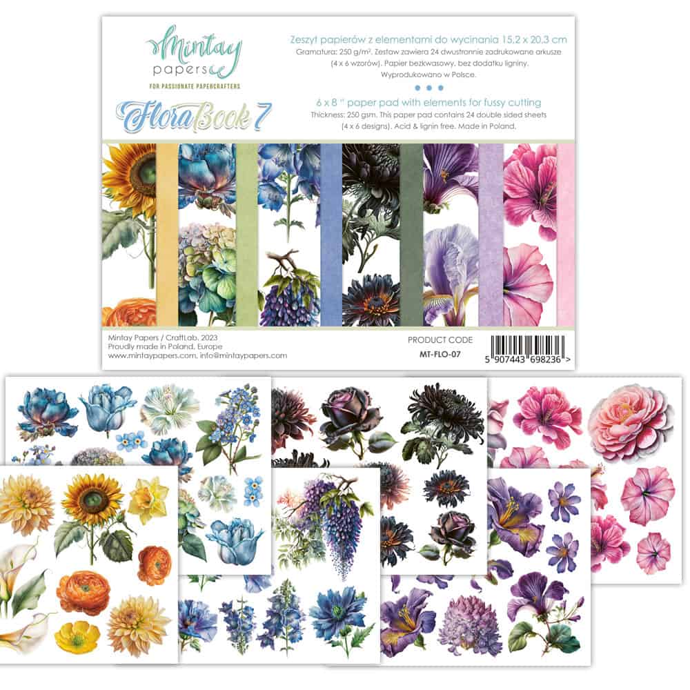 Mintay - Booklets 6″x8″ - Flora - 07