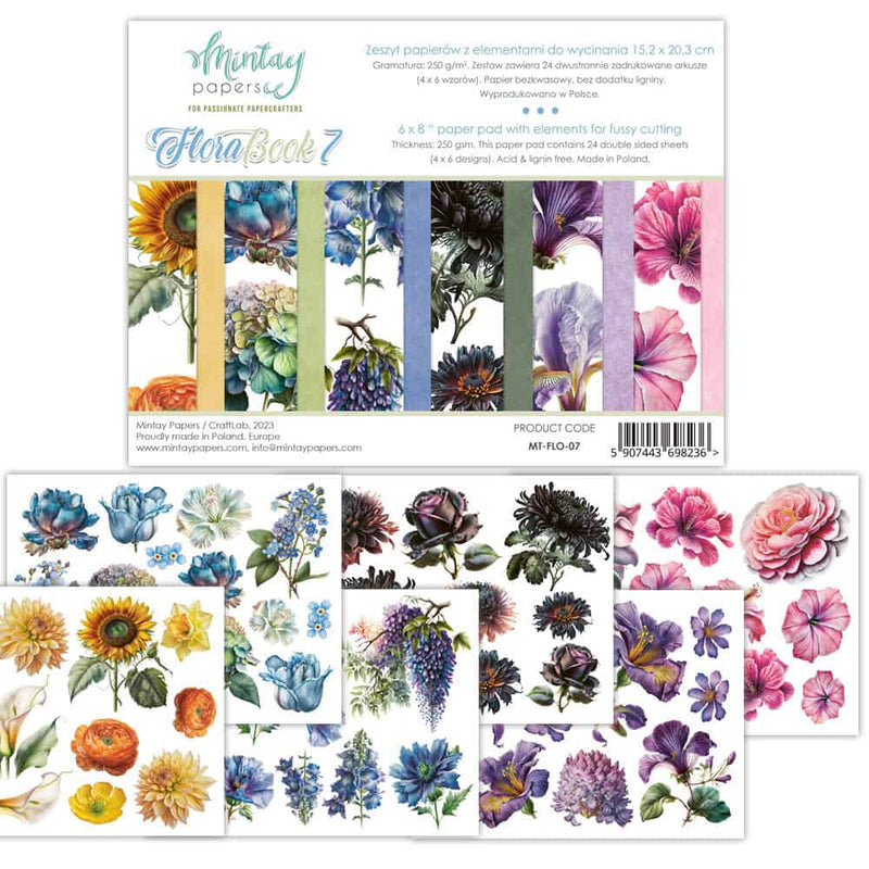 Mintay - Booklets 6″x8″ - Flora - 07