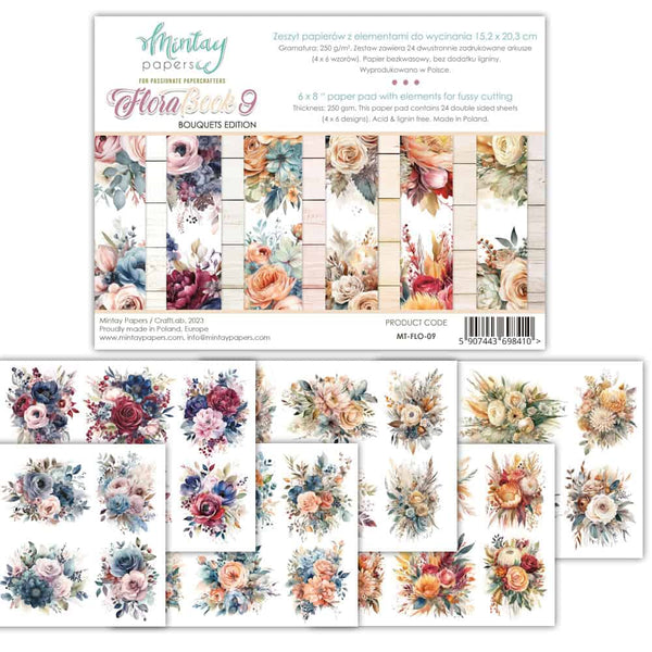 Mintay - Booklets 6″x8″ - Flora - 09