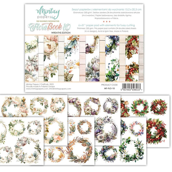 Mintay - Booklets 6″x8″ - Flora - 10