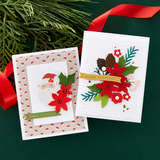 Spellbinders - In the Pines Embossing Folder from the Make It Merry Collection