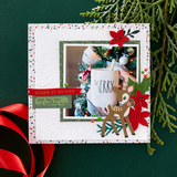 Spellbinders - In the Pines Embossing Folder from the Make It Merry Collection