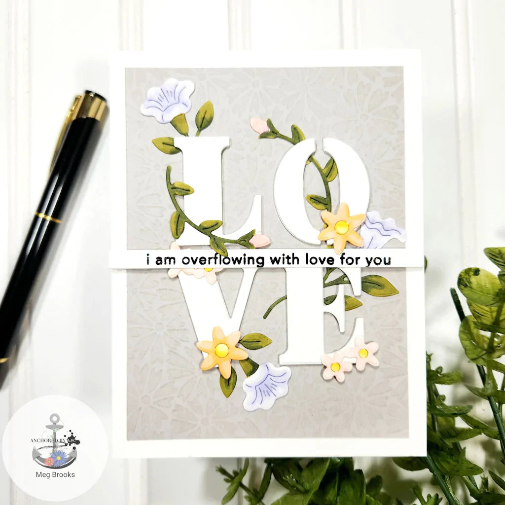 Hero Arts - Love and Florals Dies