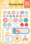 ***Pre-Order*** Echo Park - Our Groovy Summer - Decorative Brads