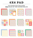 ***Pre-Order*** Echo Park - Our Groovy Summer - 6x6 Paper Pad