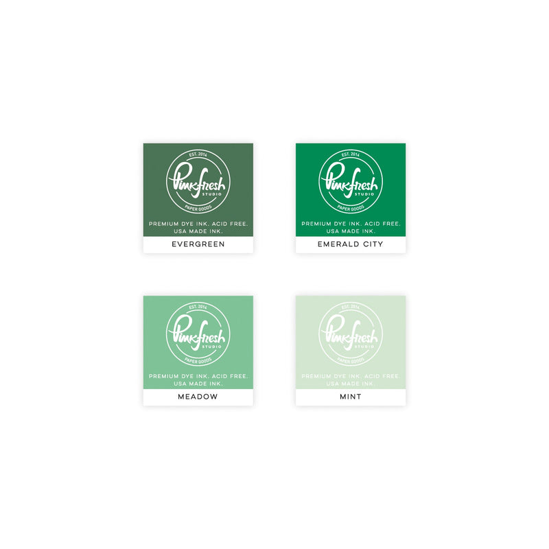 Pinkfresh Studio - Premium Dye Ink Cube Pack - Garden Stroll