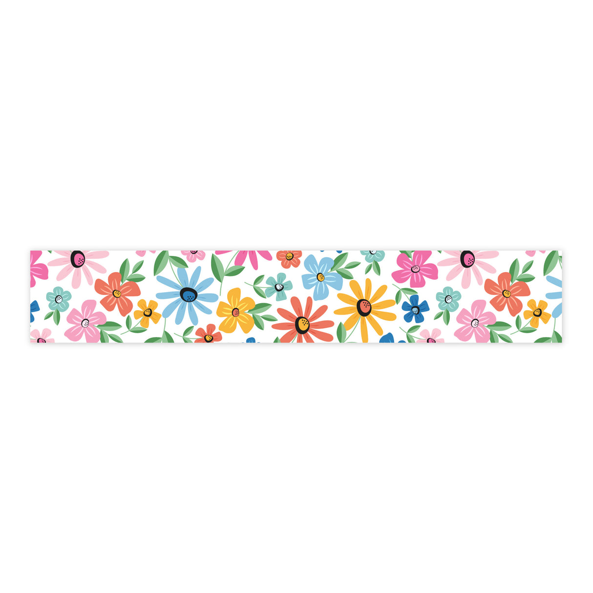 Echo Park - Plan On It - Washi Tape - Full Color Floral
