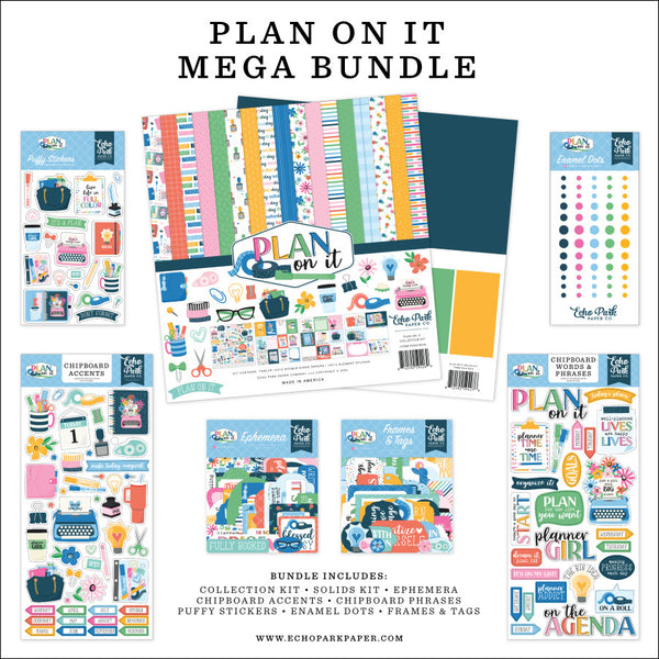 ***Pre-Order*** Echo Park - Plan On It - Mega Bundle