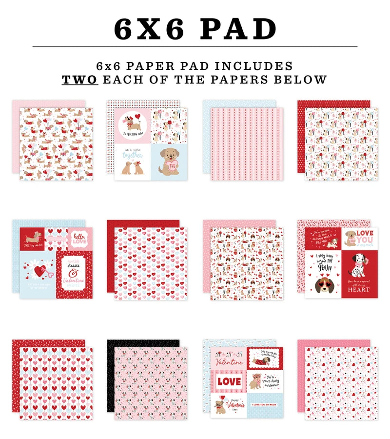 ***Pre-Order*** Echo Park - Puppy Love - 6x6 Paper Pad