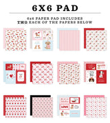 ***Pre-Order*** Echo Park - Puppy Love - 6x6 Paper Pad