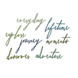 Sizzix - Thinlits Die Set 7PK Handwritten Journey by Tim Holtz