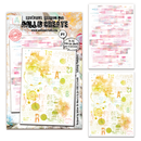 AALL & Create - A5 Rub-Ons - Yellowy Pinksters -