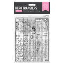 ***Pre-Order*** Hero Arts - Grids & Icons Mixed Media Hero Transfers