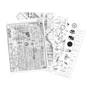 ***Pre-Order*** Hero Arts - Grids & Icons Mixed Media Hero Transfers